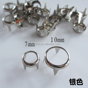 Bán Buôn 10Mm Hollow Vòng <span class=keywords><strong>Prong</strong></span> Đinh Tán Phẳng <span class=keywords><strong>4</strong></span> Claw Đinh Tán Cho Da, Túi Xách, Thủ Công DIY - Product Image 3