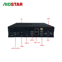 Kotak Pemutar Desktop Layar Tiga Jaringan Ganda Pertama di Dunia, Mendukung CPU Intel I3/I5/I7, Layar 4K Ultra HD, Stok Baru