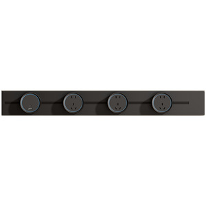 Recessed Track <b>Socket</b> 32A Aluminum Alloy With Usb Port For Office Desktops - Product Image 1