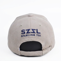 Gorra de Béisbol Deportiva Unisex de Lona a Rayas con Diseño de Bordado de Lazo Triangular Geométrico de 6 Paneles Personalizada al por Mayor para Hombre y Mujer