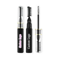 Vente en gros, kit vegan imperméable à l'eau, cire coiffante, gel pour les sourcils, marque privée, savon liquide pour les sourcils à double tête, logo personnalisé