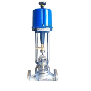 Vanne de régulation électrique ZDLP-40 DN65, contrôle du débit en pourcentage pour l'industrie chimique de l'eau - Product Image 1