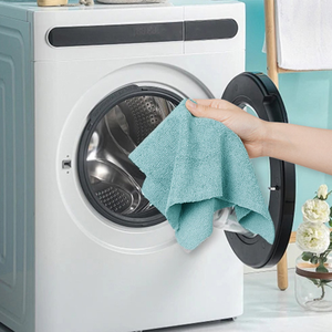 100% microfibre 180gsm serviette rouleau 25x25cm jetable voiture soin lavage chiffon pour séchage nettoyage déchirer chiffon personnalisable - Product Image 6