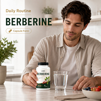 Offre Spéciale Berberine100 % Extrait d'herbe pure Vinaigre Cannelle de Ceylan Hcl 500mg Phytosome Thé Suppléments Berbérine Capsule pour la santé