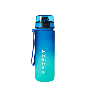 Gradient Large-Capacity <b>Plastic</b> Sports Water Bottle with Direct <b>Drinking</b> and Rope for Outdoor Cycling Portable Use - Product Image 6