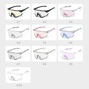 Cycling Sport <b>Glasses</b> Full Rim TR90 Frame Photochromic Lenses Windproof Outdoor Running Marathon Cycling Eyewear - Product Image 1