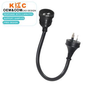 Retractable EU to IEC Extension Cord 6Ft 10A 250V 100% Pure Copper <b>Power</b> <b>Cable</b> IP44 for <b>Computer</b> & Office Equipment - Product Image 2