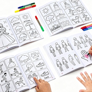 Libro de Cuentos Infantiles de Tapa Blanda, Libro para Colorear Educativo para Niños, Impresión Offset, Personalización de Papel - Product Image 1