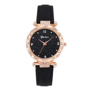 Montre à quartz polyvalente et décontractée pour femmes, avec petit cadran, montre-bracelet à quartz pour les élèves du collège et du lycée - Product Image 1