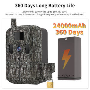 Камера для охоты на дикой природе, 24000 мАч, 4G Lte, камера для охоты, беспроводной 940, без свечения, камера ночного видения для охоты, камуфляж - Product Image 2