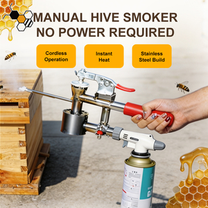 Kit de traitement anti-varroa pour apiculture, torche vaporisatrice d'acide oxalique chauffée, qualité professionnelle - Product Image 5