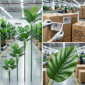 Plantas Decorativas Artificiales, Serie Cactus, Bonsái <span class=keywords><strong>de</strong></span> Simulación para Hogar, Jardín, Interior, Exterior, Decoración <span class=keywords><strong>de</strong></span> Ventanas, Planta Verde Decorativa - Product Image 6