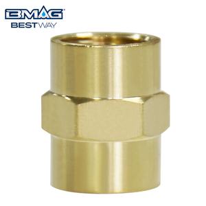 BMAG 1/2 "-2" Fabrication de raccords de plomberie en laiton Mamelon sans plomb <span class=keywords><strong>Tuyau</strong></span> d'eau Raccords en laiton - Product Image 3