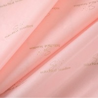 Papier de soie rose imprimé sur mesure pour l'emballage de chaussures, de vêtements, de boîtes cadeaux, doublure de boîte cadeau, papier de copie, solution d'emballage en papier de qualité supérieure
