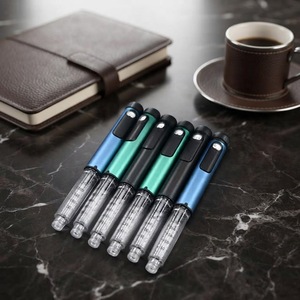 Metal Reusable <b>Pen</b> 3ml 0 to 80IU Durable Packaging Use Custom Logo Rubber Stopper Adjustable Dose <b>Refillable</b> Injector - Product Image 3