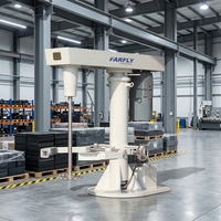 Disperser à grande vitesse certifié CE, dissolvant à levage hydraulique, mélangeur à vitesse variable pour la production industrielle de revêtements