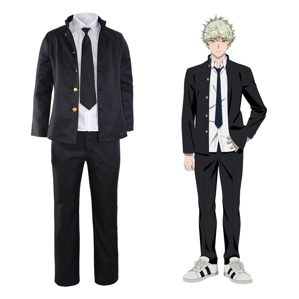 Yakou ocho tigres porque (abrigo + corbata + camisa + Pantalones