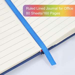 Customizable Portable A6 Notebook Suitable for Both Adults and Students Multiple Colors Styles Available with Bookmark Loop - Product Image 3