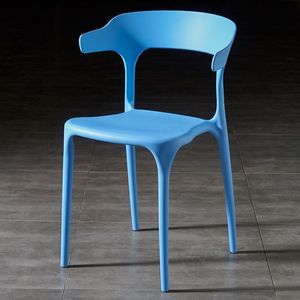 Sedia Monoblocco in Plastica per Hotel e Banchetti, <span class=keywords><strong>Design</strong></span> Nordico, Moderna Sedia Impilabile <span class=keywords><strong>da</strong></span> <span class=keywords><strong>Giardino</strong></span> e Lounge - Product Image 2