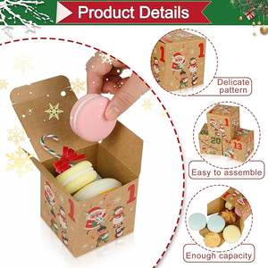 Caja de Cartón de 1 mm de Grosor con Diseño Navideño Escandinavo Hygge - Product Image 2