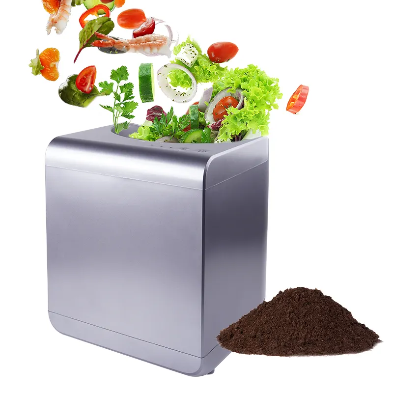 Ev iş için geri dönüşüm makineleri çöp öğütücüsü çıkarılabilir gıda atık işlemci