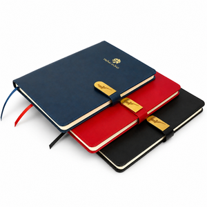 Libreta de Negocios A5 con Tapa Dura de Cuero PU, Encuadernación Térmica, 80gsm, con Logotipo Personalizado, Regalo Corporativo, OEM - Product Image 5