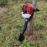 Máquina de Perforación Manual a Gasolina para Plantar Árboles, Resistente, para Granja, Perforadora de Hoyos
