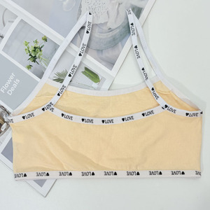 <span class=keywords><strong>Reggiseno</strong></span> sportivo YCH da ragazza, sottile, traspirante, a copertura totale, senza ferretto, <span class=keywords><strong>push</strong></span>-<span class=keywords><strong>up</strong></span>, con design anti-cedimento, in <span class=keywords><strong>cotone</strong></span>, stile gilet, per tutte le stagioni - Product Image 4