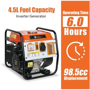 Generador de Gasolina de Frecuencia Variable TKH1500i, Generador Portátil de Gasolina con Cable de Cobre, 1.5kw/1.65kw - Product Image 2