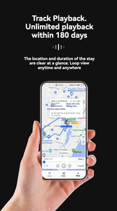 Intelligentes Haustier-Ortungsgerät mit Echtzeit-Standortverfolgung Umweltfreundliches Kunststoff Anti-Verlust-Gerät für Hunde und Katzen - Product Image 3