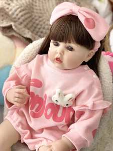 Poupée <span class=keywords><strong>Reborn</strong></span> Kitpanam en silicone <span class=keywords><strong>d</strong></span>'<span class=keywords><strong>occasion</strong></span> pour bébé en poussette, vente en gros - Product Image 5