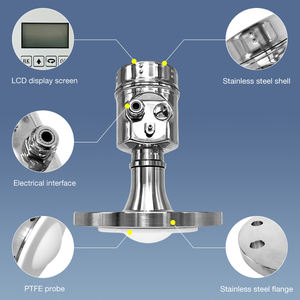 80GHz Berührungsloser Radar-Füllstandsensor Ölstandsmesser für Gefahrenbereiche Chemisches Füllstandmessgerät IP68 - Product Image 6