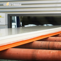 Paneles Sándwich de Lana de Roca Metálica Ignífuga Glostar de 50 mm y 75 mm para Aislamiento de Paredes de Almacenes, Ecológicos, con 1 Año de Garantía