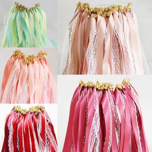 Decorazione Floreale per Matrimoni in Stile Europeo Moderno e Semplice, Bacchetta Magica con Nastro, Accessori per Feste e Matrimoni all'Aperto - Product Image 2