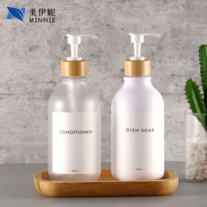 Minnie <b>Shampoo</b> And Body Wash Bottle 500ml With Pump For Daily Care - Product Image 2