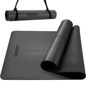 BESAY - Tapete de Yoga de Caucho Natural Ecológico con Logotipo Personalizado al por Mayor para Niños y Mujeres - 4.5 mm de Grosor, Tamaño de Viaje, con Correa de Transporte - Product Image 6