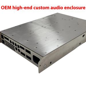 Boîtier audio en alliage d'aluminium CNC transfrontalier, boîtier de PC industriel, boîtier d'onduleur avec coque de serveur en rack, emballage en carton, matériel - Product Image 3