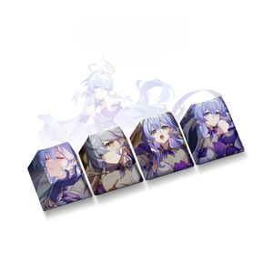Tribios Mydeimos Agraea Sunday Aventurine <span class=keywords><strong>Herta</strong></span> Personnage d'anime Le périmètre peut être personnalisé avec un capuchon de touche R4 Cherry résistant à la lumière - Product Image 1