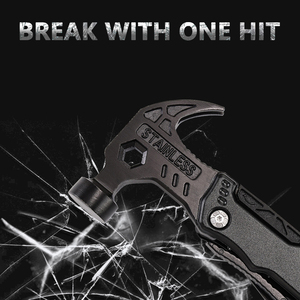 Survie Camping Pince Multifonctionnelle Multitool Griffe Marteau Outil En Acier Inoxydable Avec Gaine En Nylon pour La Chasse En Plein Air Randonnée - Product Image 2