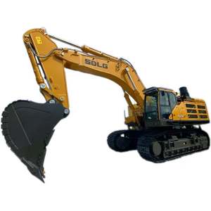 Excavadoras SDLG, Miniexcavadora E6870H con Retroexcavadora Hidráulica de 87 Toneladas, Garantía de Un Año - Product Image 1