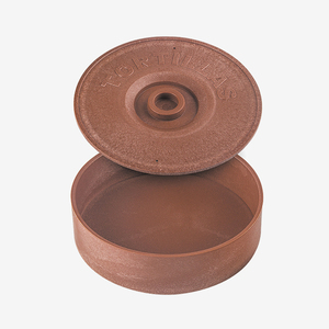 CHL casa cocina marrón personalizado de plástico de color negro en forma con de <span class=keywords><strong>las</strong></span> tortillas más cálido con tapa - Product Image 2