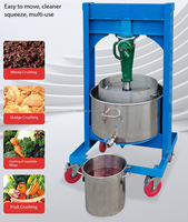 Machine de traitement de jus de date Presse hydraulique manuelle Extracteur de jus de manioc pour l'assèchement des usines de transformation de fruits