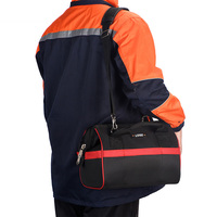 Mochila Portaherramientas de Poliéster Resistente al Agua, Portátil y de Alta Resistencia, con Correa Ajustable, Personalizable OEM, para Almacenamiento en Jardín o Garaje