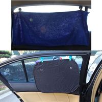 1 paire de clips de fenêtre intérieure de voiture, Clip de capuchon d'aspiration noir, ventouse en plastique support amovible pour pare-soleil rideau serviette billet