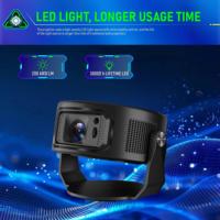 Proyector Inteligente Portátil de Video Android 4K HY300 MAX 200 ANSI 2K HD 720P BT5.0 Allwinner H137 Proyector de Cine en Casa Portátil