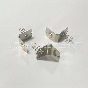 Ressort de contact de batterie Weiying Hardware 13x12 pour piles AAA AA, électrode positive et négative pour jouets électroniques - Product Image 3