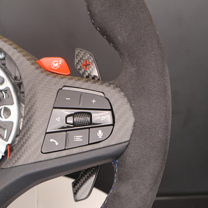 Volante de Cuero Personalizado al por Mayor para Automóviles con Alcántara para <span class=keywords><strong>BMW</strong></span> X5M G82 F34 <span class=keywords><strong>328i</strong></span> 2013 - Product Image 2