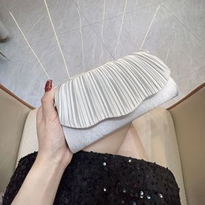 Sac de soirée élégant fait main multicolore avec logo personnalisé, pochette de mariée de luxe pour femme - Product Image 5