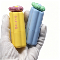 2026 Design élégant 8g 0.28oz Contenant vide en PP pour stick de blush 16MM, Moule pour stick de blush gelée mignon, Emballage pour marque privée