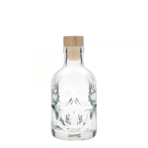 Botella de Vidrio de 200 ml con Diseño de <span class=keywords><strong>Calavera</strong></span> - Product Image 4